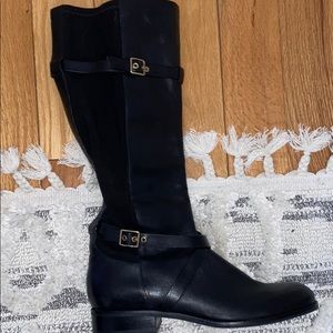 Tall Black Cole Hann Boots